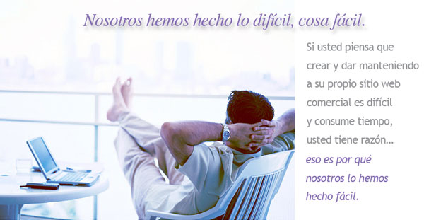 Nosotros hemos hecho lo dif�cil, cosa f�cil!